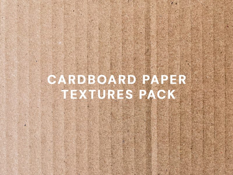 Cardboard Paper Textures Pack