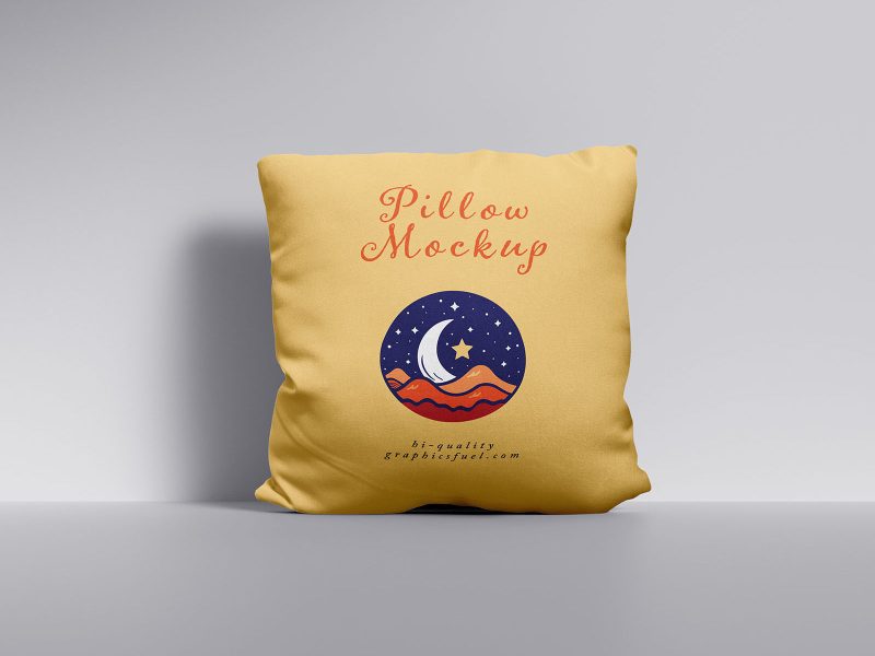 Free pillow mockup template