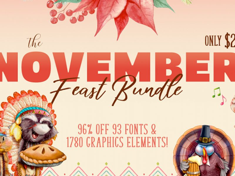 November Fonts & Design Bundle
