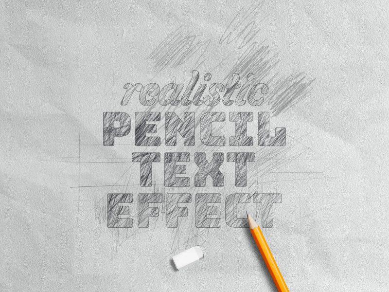 Photoshop Pencil Sketch Effects